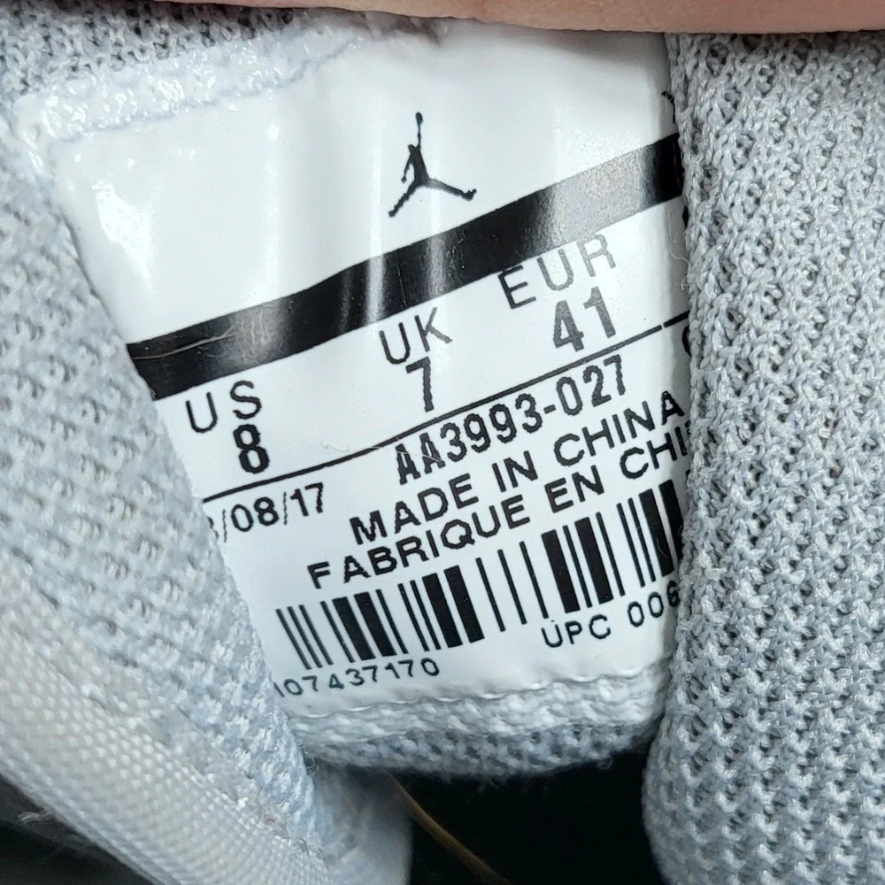Jordan Air Jordan 1 Retro High Mens 8 Grey Camo Good 3M Reflective AA3993-027